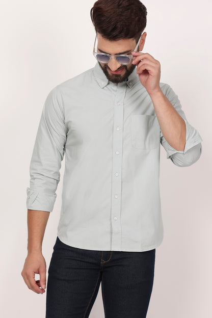 New Pista Down Button Casual Shirt I 100% Cotton Twill