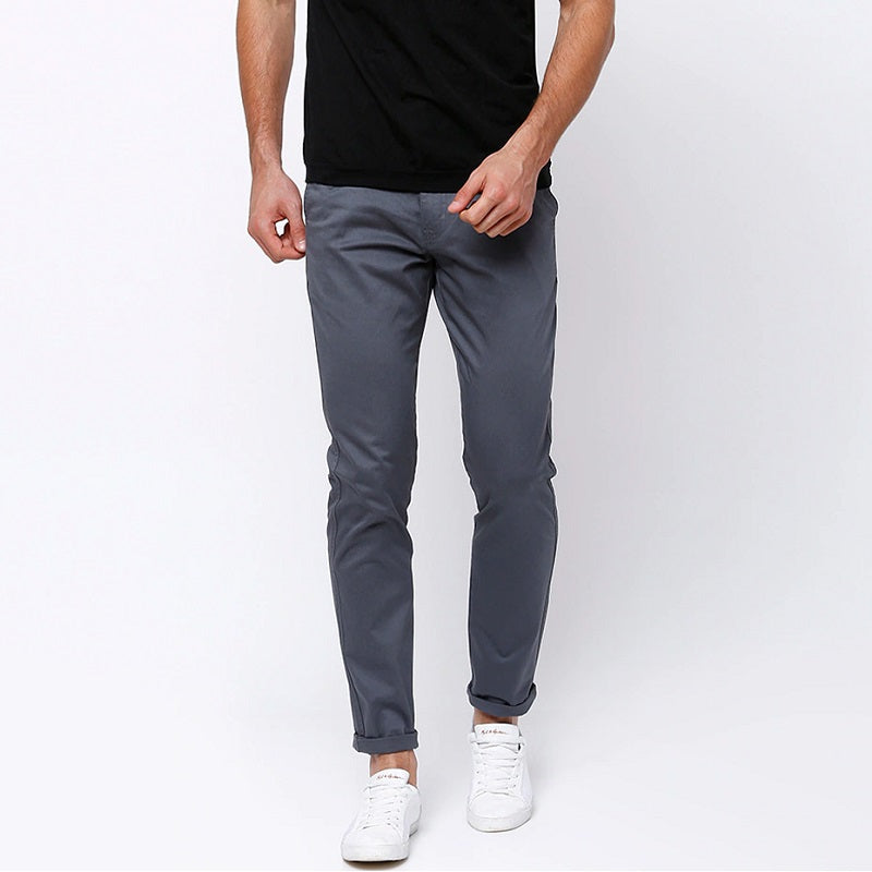 Frankshop Exclusive Casual Pants for Men Dark Grey Color - Frankshop.in