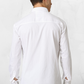 Solid Cotton Shirt for Man (White) - Frankshop.in