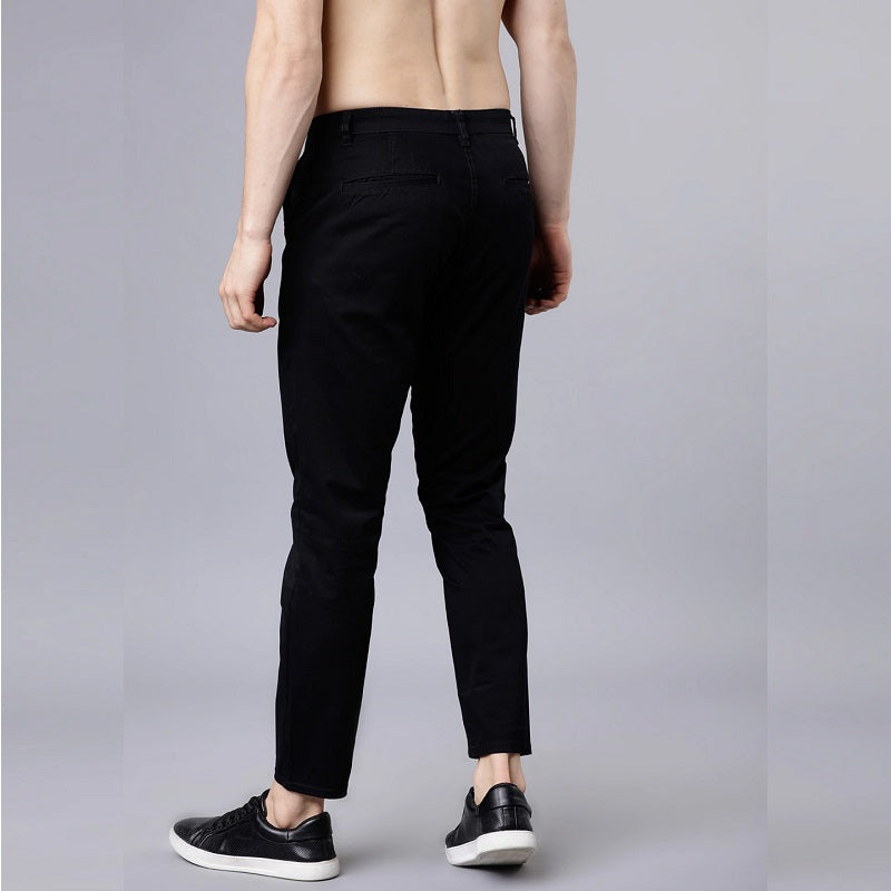 Frankshop Exclusive Casual Pants for Men (Black) - Frankshop.in