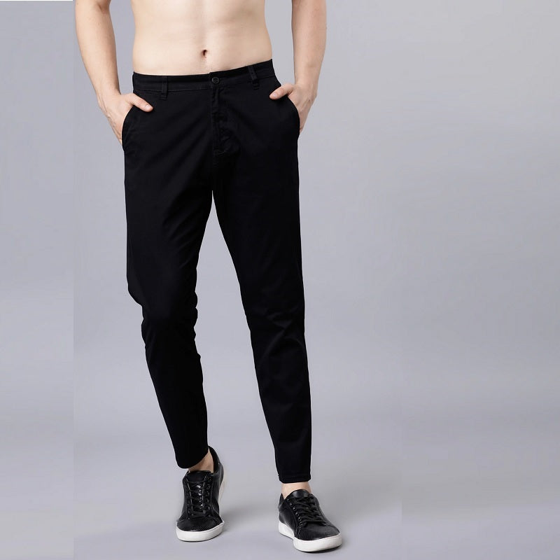 Frankshop Exclusive Casual Pants for Men (Black) - Frankshop.in