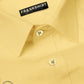 Pack of 2 Cotton Shirt for Man (Lemon and Light Blue) - Frankshop.in