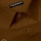 Pack of 2 Cotton Shirt for Man (Brown with Blue Print)