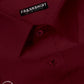 Pack of 2 Cotton Shirt for Man (Maroon and Lemon) - Frankshop.in