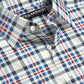 Pack of 2 Cotton Check Shirt for Man ( Green Golden and Black Blue)