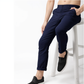 Frankshop Exclusive Regular Range Casual Trouser for Men (Navy Blue) - Frankshop.in