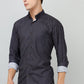 Darnandstitch® Printed Black Checkered Shirt - Frankshop.in