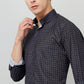 Darnandstitch® Printed Black Checkered Shirt - Frankshop.in