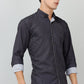 Darnandstitch® Printed Black Checkered Shirt - Frankshop.in