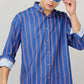 Darnandstitch Cotton Printed Striped Shirts - Frankshop.in