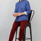 Darnandstitch Cotton Printed Striped Shirts - Frankshop.in