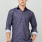 Darnandstitch Men's Dark Cotton Slim Fit Printed Shirt - Frankshop.in