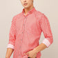 Darnandstitch® Thin Cotton Red Check Print Shirt - Frankshop.in