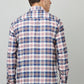 Darnandstitch Contrast Printed Checkered Shirt - Frankshop.in