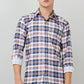 Darnandstitch Contrast Printed Checkered Shirt - Frankshop.in