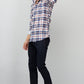 Darnandstitch Contrast Printed Checkered Shirt - Frankshop.in