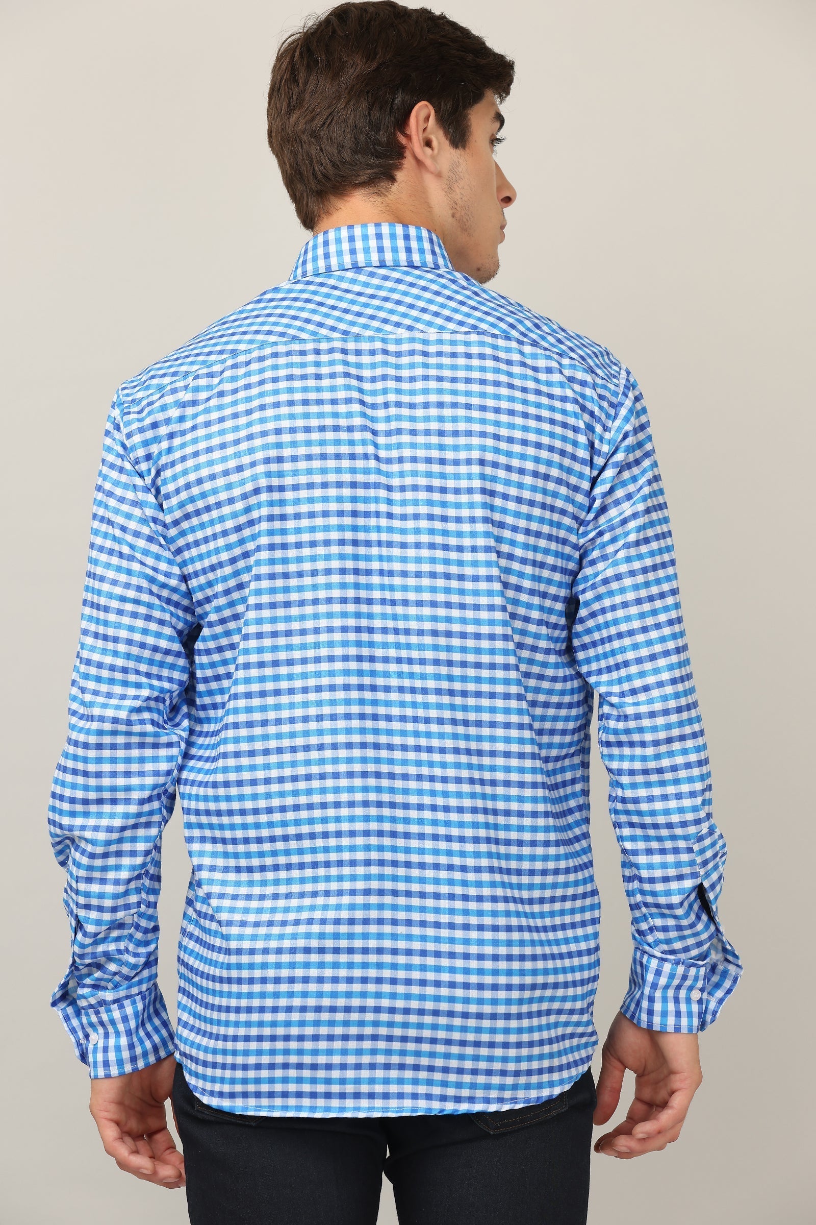 Darnandstitch® Printed Check Shirt - Frankshop.in