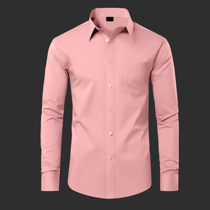 Premium Cotton Solid Shirt for Man (Peech)