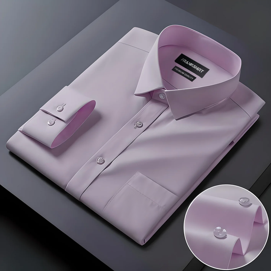 Premium Cotton Solid Shirt for Man (Rose Gold)