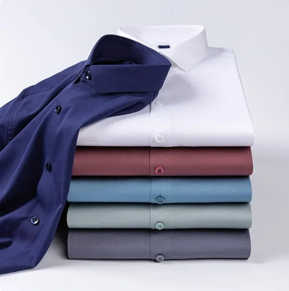 Premium Cotton Solid Shirt for Man (Royal Blue)