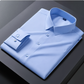 Premium Cotton Solid Shirt for Man (Sky Blue) - Frankshop.in