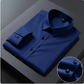 Premium Cotton Solid Shirt for Man (Navy Blue) - Frankshop.in