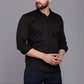 Combo of 3 Cotton Shirt for Man ( Mustard,Black and Navy Blue )
