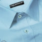 Sky Blue I Formal Shirt I Regular Fit I 100% Cotton Shirt - Frankshop.in