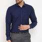 Combo of 3 Cotton Shirt for Man ( Lemon,Navy Blue and Pink )