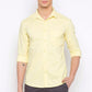 Combo of 3 Cotton Shirt for Man ( Navy Blue,Lemon and Black )